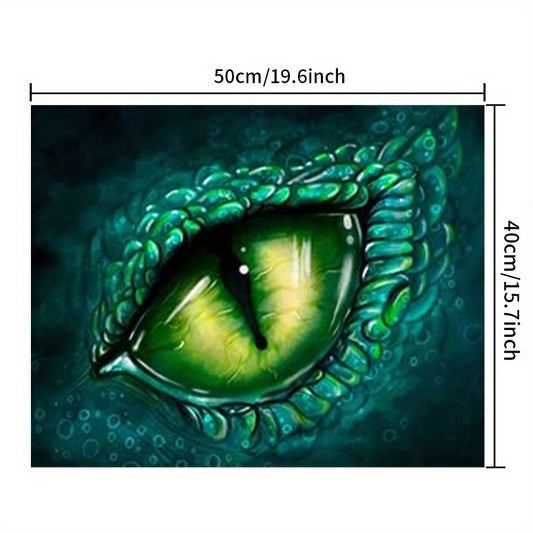 Halloween Dragon's Eye DIY Digital Painting 16x20inch（No Frame）