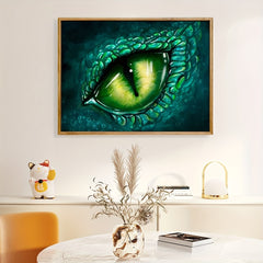 Halloween Dragon's Eye DIY Digital Painting 16x20inch（No Frame）