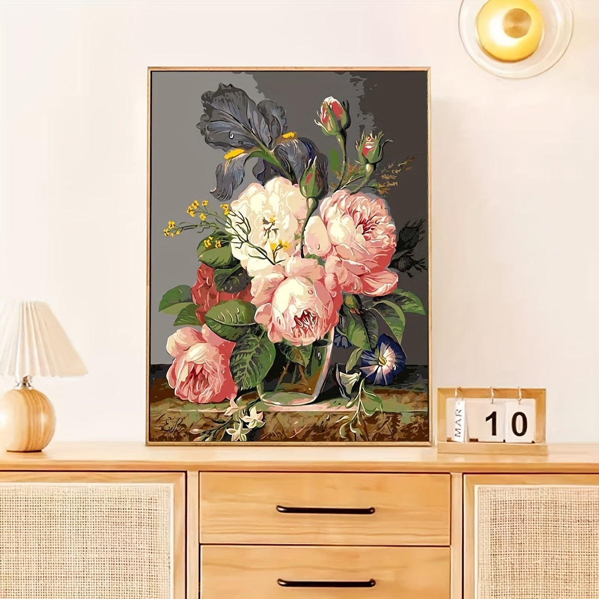 DIY Gift Flowers Digital Painting  16x20inch（No Frame）